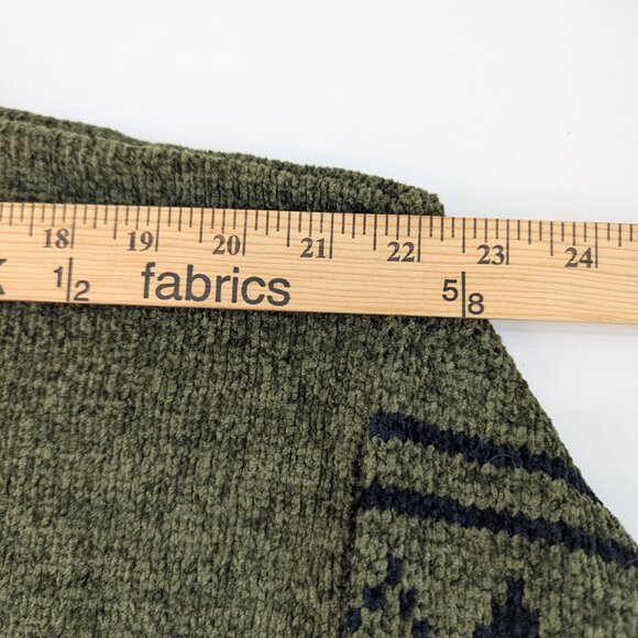 Vintage xg Xtremegear Men Green Long Sleeve Sweater Argyle Pattern Size X Large - Picture 6 of 10